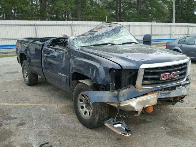 1GTEC14067Z506189 - 2007 GMC NEW SIERRA BLUE photo 1