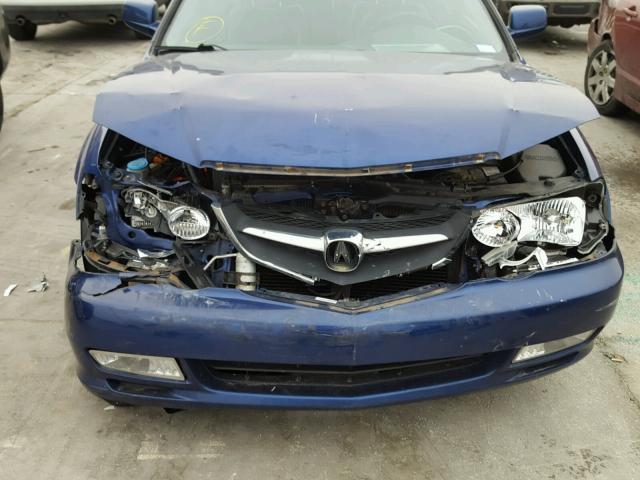 19UUA56852A004908 - 2002 ACURA 3.2TL TYPE BLUE photo 9