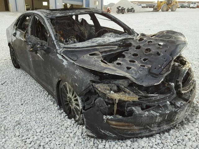 3LN6L2LU9ER805607 - 2014 LINCOLN MKZ HYBRID BURN photo 1