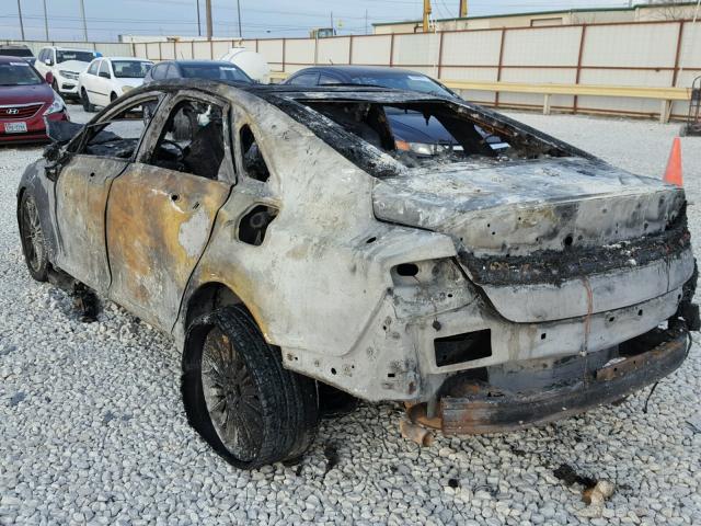 3LN6L2LU9ER805607 - 2014 LINCOLN MKZ HYBRID BURN photo 3