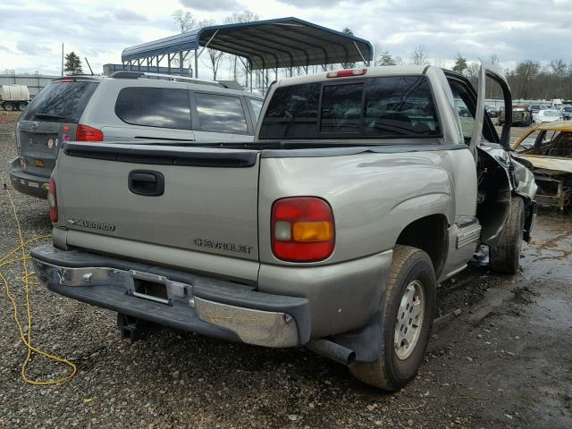 1GCEC14V7XZ176333 - 1999 CHEVROLET SILVERADO BEIGE photo 4