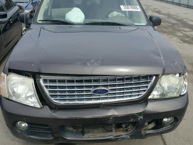 1FMZU73K55UB67290 - 2005 FORD EXPLORER X GRAY photo 7