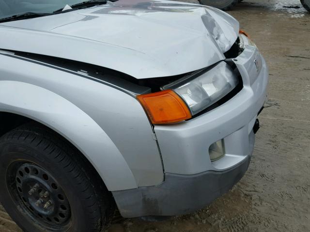 5GZCZ53B83S871569 - 2003 SATURN VUE SILVER photo 9