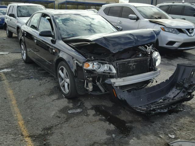 WAUAH78E77A161713 - 2007 AUDI A4 3.2 BLACK photo 1