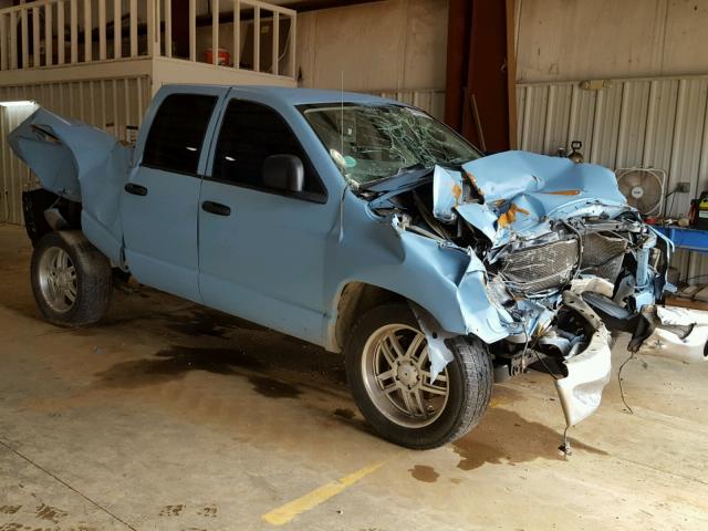 1D7HA18217S269883 - 2007 DODGE RAM 1500 S BLUE photo 1