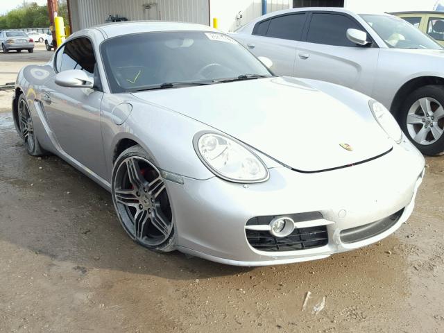 WP0AB29856U780162 - 2006 PORSCHE CAYMAN S SILVER photo 1