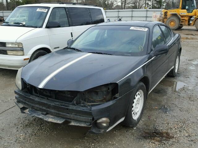2G2WP522451333240 - 2005 PONTIAC GRAND PRIX BLACK photo 2