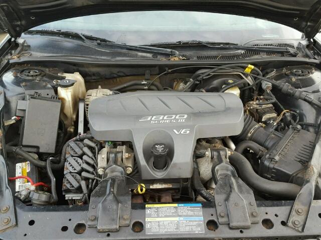 2G2WP522451333240 - 2005 PONTIAC GRAND PRIX BLACK photo 7