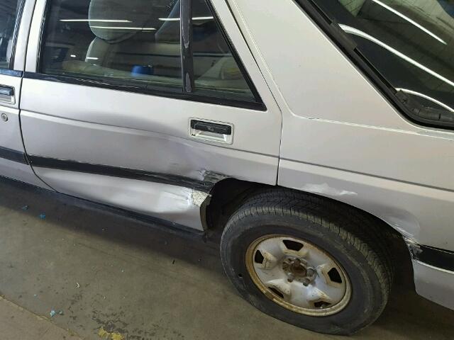 1G1LT64T6LE188647 - 1990 CHEVROLET CORSICA LT GRAY photo 10