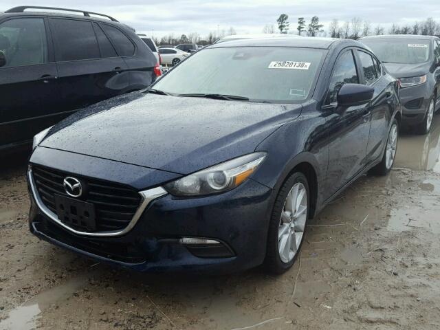 3MZBN1V78HM115148 - 2017 MAZDA 3 TOURING BLUE photo 2