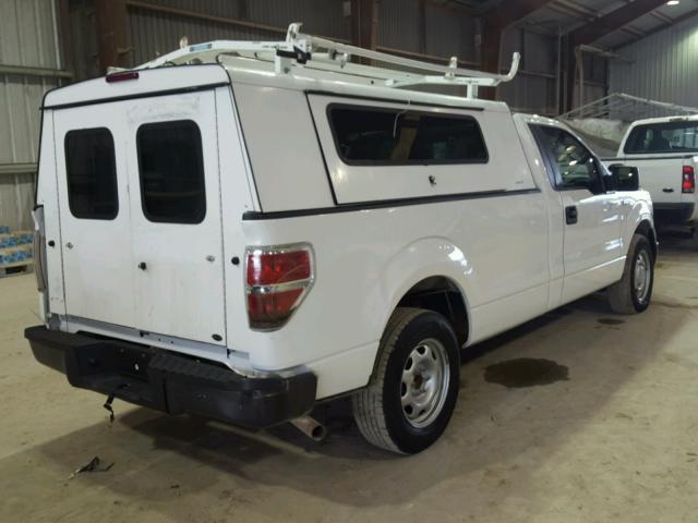 1FTRF12WX9KA55098 - 2009 FORD F150 WHITE photo 4