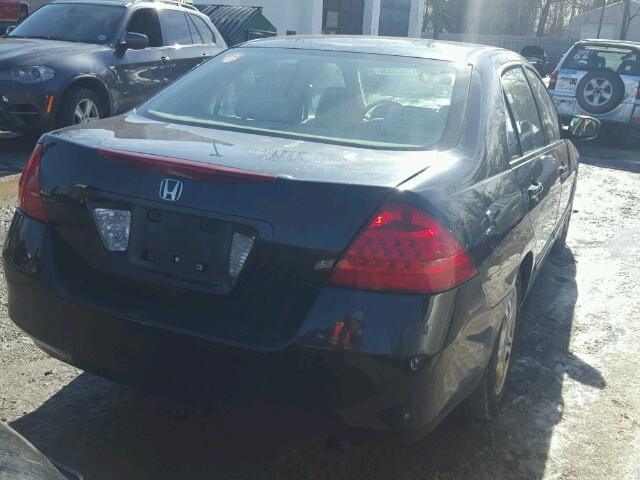 1HGCM56756A082153 - 2006 HONDA ACCORD EX BLACK photo 4