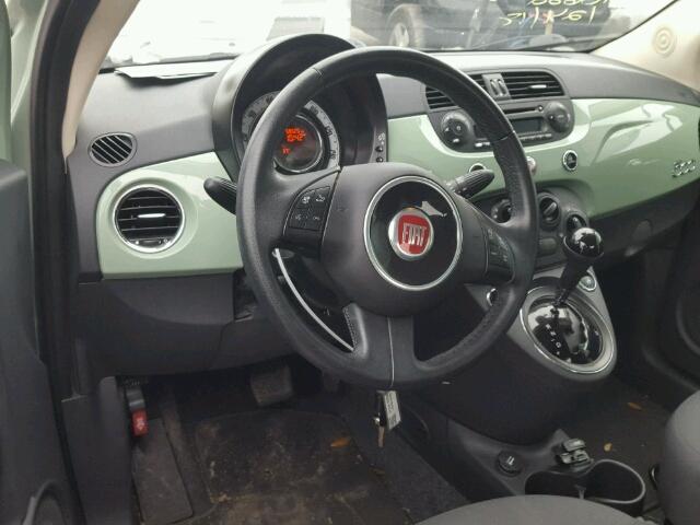 3C3CFFAR3FT680942 - 2015 FIAT 500 POP GREEN photo 9