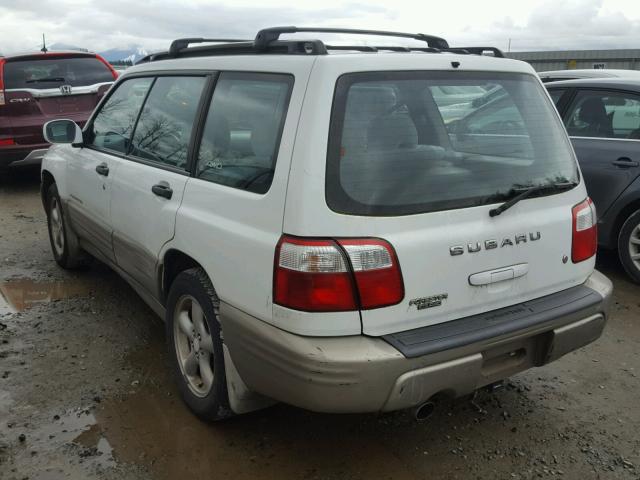 JF1SF65581H744615 - 2001 SUBARU FORESTER S 白色 照片 3