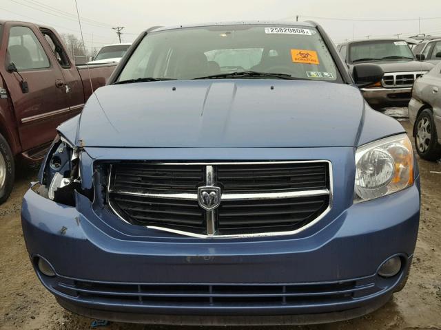 1B3HB48BX7D186922 - 2007 DODGE CALIBER SX BLUE photo 7