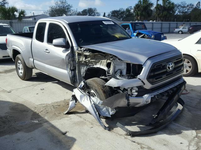 5TFRX5GN2HX079742 - 2017 TOYOTA TACOMA ACC SILVER photo 1