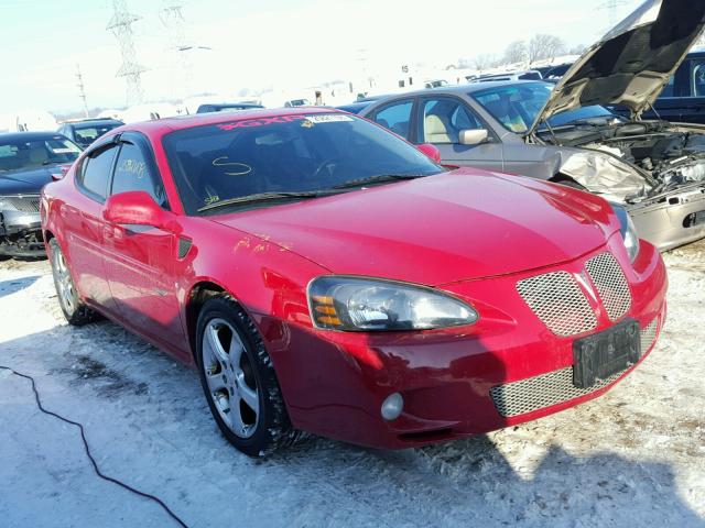 2G2WC55C171178598 - 2007 PONTIAC GRAND PRIX RED photo 1