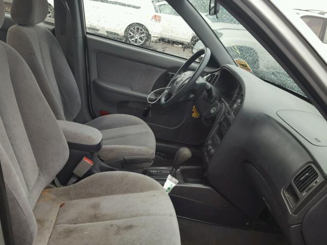 KMHDN46D55U951486 - 2005 HYUNDAI ELANTRA GL SILVER photo 5