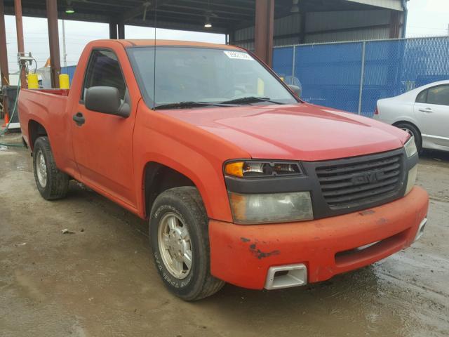 1GTCS148248141432 - 2004 GMC CANYON RED photo 1