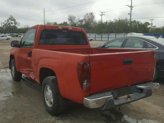 1GTCS148248141432 - 2004 GMC CANYON RED photo 3