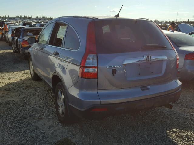 JHLRE485X7C063070 - 2007 HONDA CR-V EX BLUE photo 3