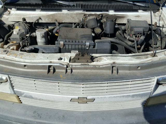 1GCDM19W51B130347 - 2001 CHEVROLET ASTRO WHITE photo 7