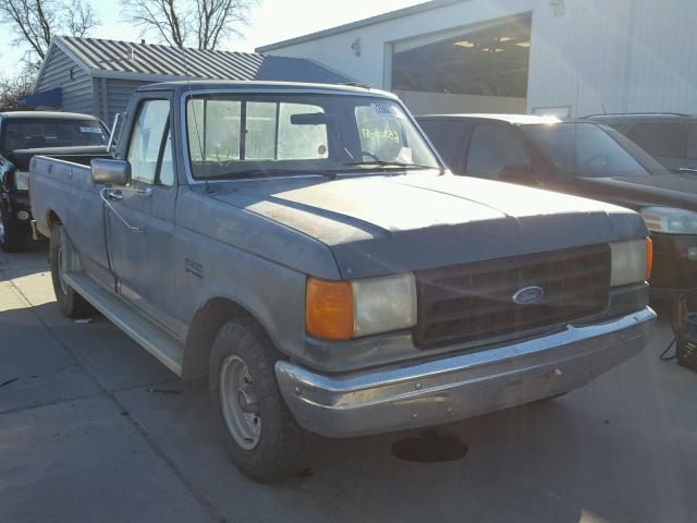 1FTDF15Y3HLA51166 - 1987 FORD F150 GRAY photo 1