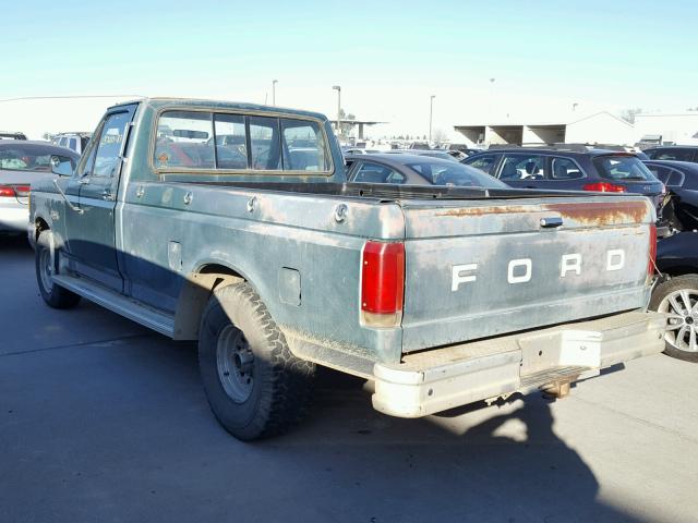 1FTDF15Y3HLA51166 - 1987 FORD F150 GRAY photo 3