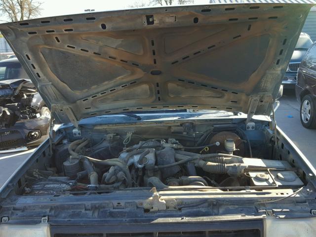 1FTDF15Y3HLA51166 - 1987 FORD F150 GRAY photo 7