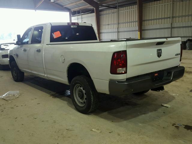 3D7TT2CT2BG577638 - 2011 DODGE RAM 2500 WHITE photo 3