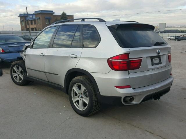 5UXZW0C53BL662958 - 2011 BMW X5 XDRIVE3 SILVER photo 3