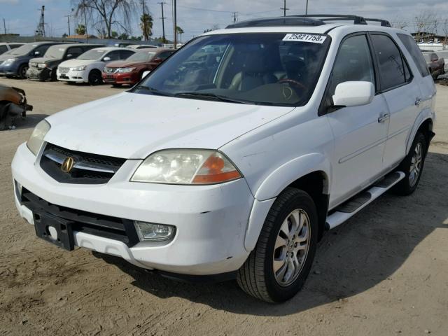 2HNYD18863H513755 - 2003 ACURA MDX TOURIN WHITE photo 2