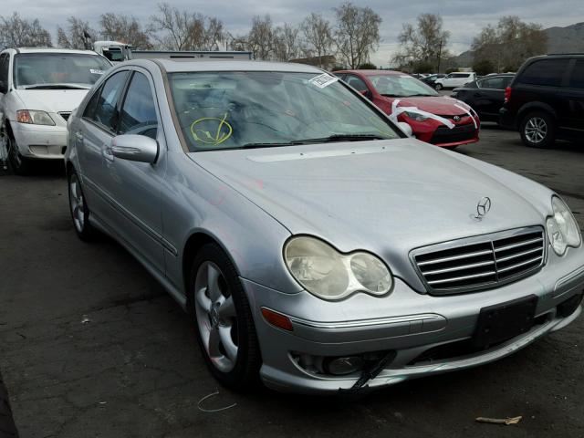 WDBRF40J25F600351 - 2005 MERCEDES-BENZ C 230K SPO SILVER photo 1