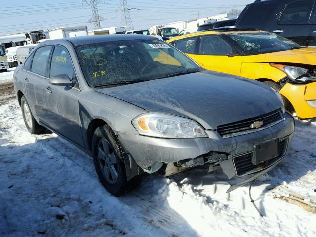 2G1WT58KX89177363 - 2008 CHEVROLET IMPALA LT GRAY photo 1