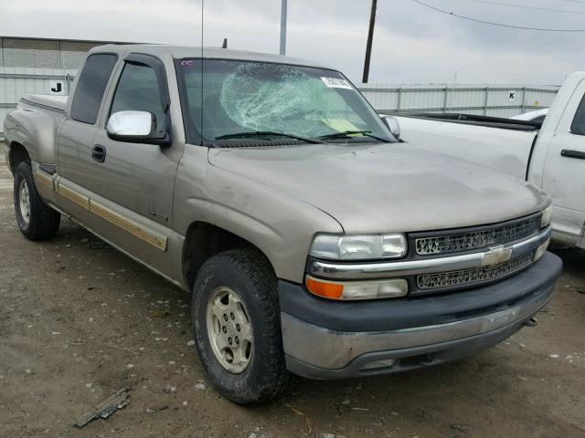 2GCEK19T921258883 - 2002 CHEVROLET SILVERADO TAN photo 1