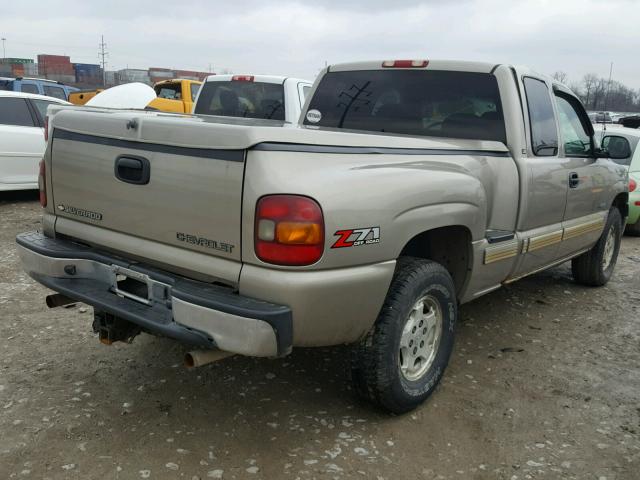 2GCEK19T921258883 - 2002 CHEVROLET SILVERADO TAN photo 4