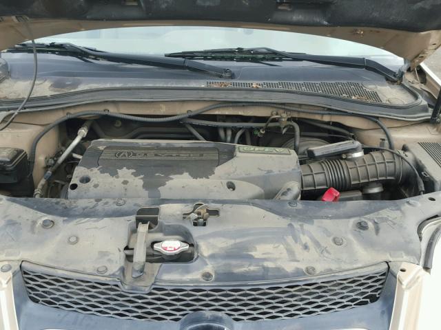 2HNYD18292H546162 - 2002 ACURA MDX GOLD photo 7