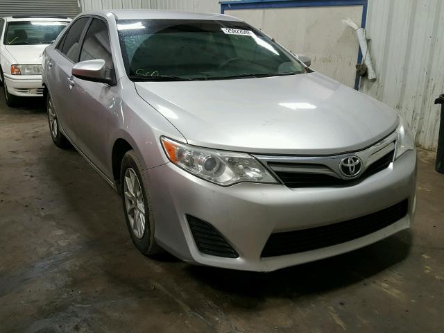 4T4BF1FKXCR165199 - 2012 TOYOTA CAMRY BASE SILVER photo 1