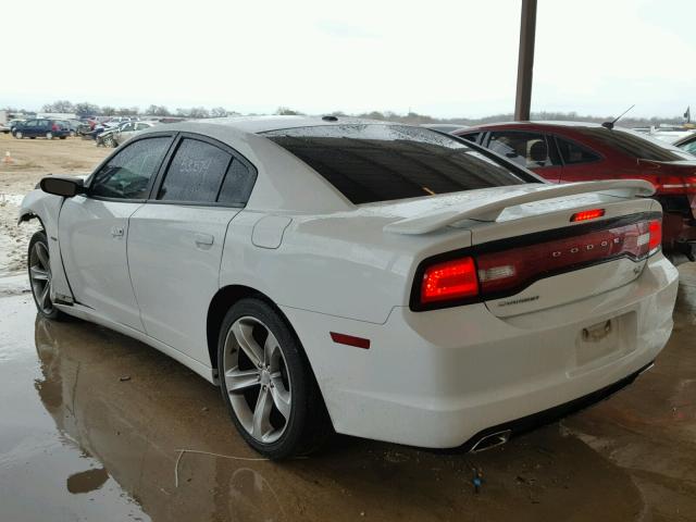 2C3CDXCT1EH362894 - 2014 DODGE CHARGER R/ WHITE photo 3