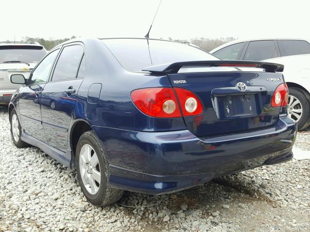 2T1BR32E46C700367 - 2006 TOYOTA COROLLA CE BLUE photo 3