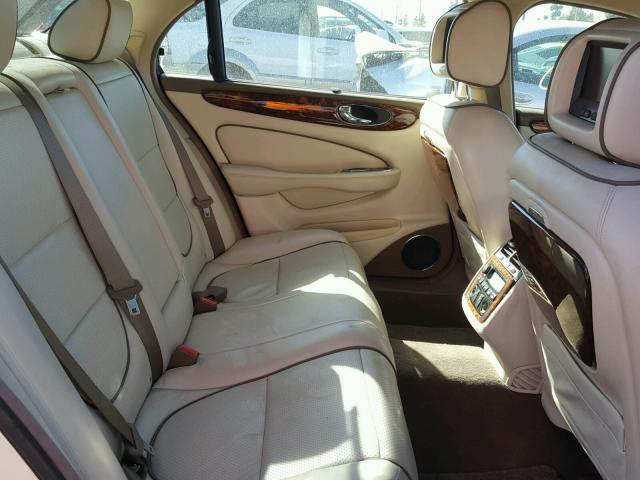 SAJWA82B68SH22002 - 2008 JAGUAR XJ VANDEN WHITE photo 6