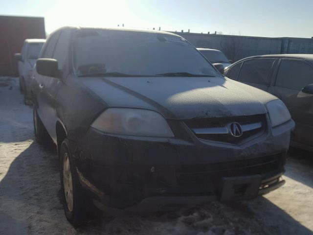 2HNYD18215H555538 - 2005 ACURA MDX BLACK photo 1