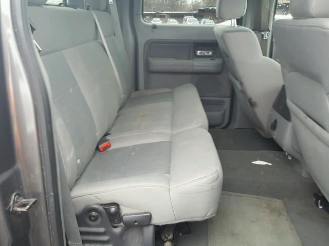 1FTPW14578FA49844 - 2008 FORD F150 SUPER GRAY photo 6