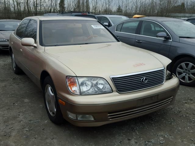 JT8BH28F9X0160361 - 1999 LEXUS LS 400 GOLD photo 1