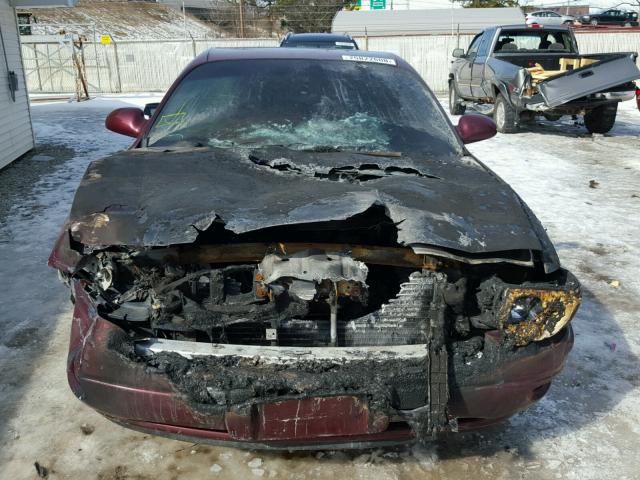 1G4HP54K924136738 - 2002 BUICK LESABRE CU RED photo 9