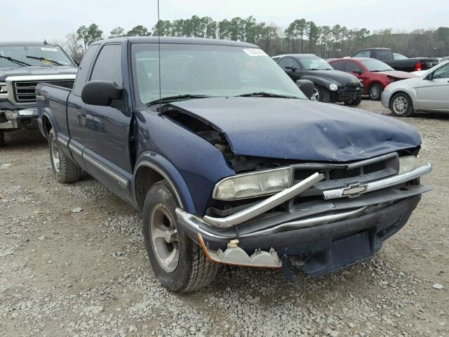 1GCCS19W128136260 - 2002 CHEVROLET S TRUCK S1 BLUE photo 1