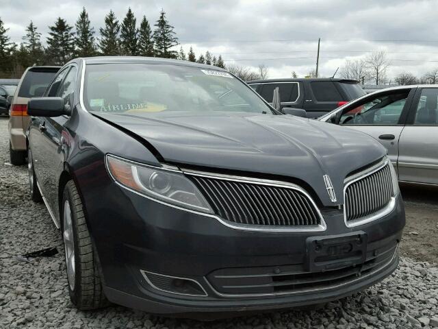 1LNHL9EK4DG600568 - 2013 LINCOLN MKS BLACK photo 1
