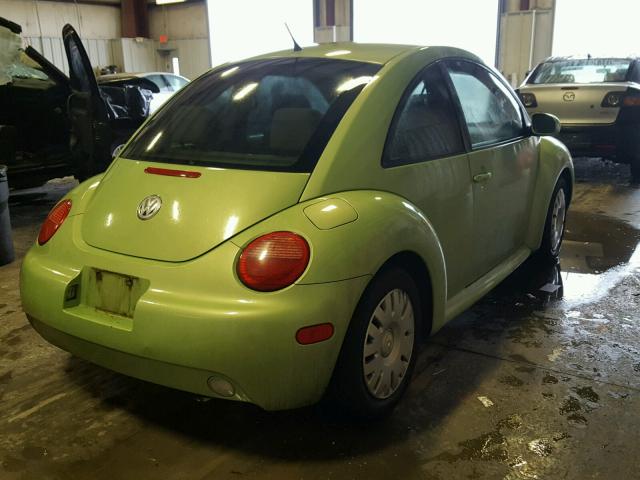 3VWBR31CX4M413214 - 2004 VOLKSWAGEN NEW BEETLE GREEN photo 4