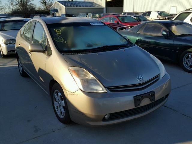 JTDKB20U353097508 - 2005 TOYOTA PRIUS GOLD photo 1