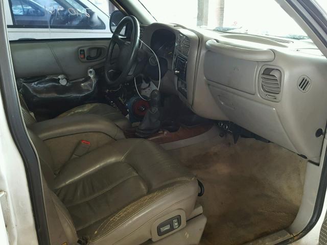 1GHDT13W6W2714317 - 1998 OLDSMOBILE BRAVADA WHITE photo 5